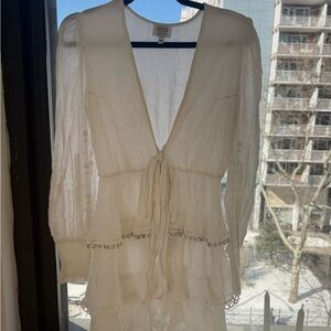 HEMANT & NANDITA White Dress